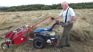 Using the new hay making equipment [upl. by Lamhaj]