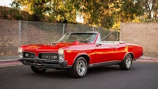 1967 Pontiac GTO Convertible Startup [upl. by Ojimmas]