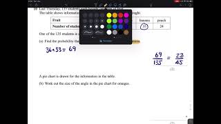 June 2018 Paper 2F 2 Question 10 IGCSE Maths Edexcel Mathematics [upl. by Syla]