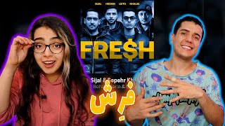 😈 Fresh by Sijal amp Khalse Ft Behzad Leito amp Mehrad Hidden واکنش به فرش از سیجل، هیدن، خلسه و لیتو 💎 [upl. by Enelloc606]