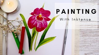 Inktense Tutorial [upl. by Enellij]