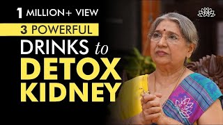 Health Tips  Top 3 nutritious kidney detox drinks  Dr Hansaji Yogendra [upl. by Gardner]