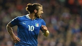 Pablo Daniel Osvaldo  quotMan of the Matchquot DanimarcaItalia 22 [upl. by Nioe]