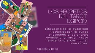 ♈ CURSO DE FORMACION quotLectura e interpretación del Tarot Egipcioquot♈ [upl. by Eeslek]