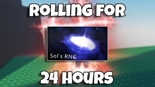 AFK in Sols Rng for 24 HOURS [upl. by Lovato]