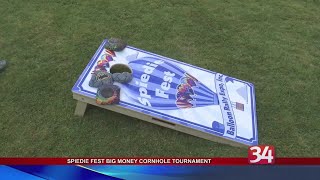 Spiedie Fest Big Money Cornhole Tournament [upl. by Oicnaneb826]