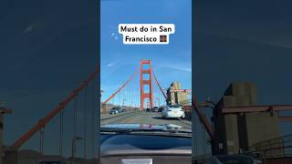 A mustdo in San Francisco drive over Golden Gate Bridge travel travelshorts goldengatebridge [upl. by Corty]