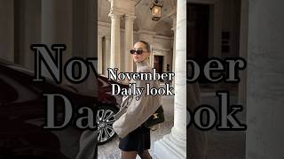 November daily lookbook winter outfit ideasootd knitspiration coats outfitinspo dailylooks [upl. by Berget]