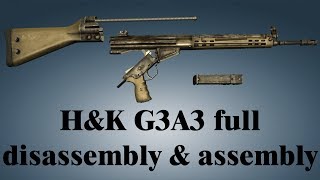 HampK G3A3 full disassembly amp assembly [upl. by Aissak]