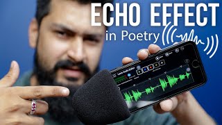 Lexis Audio Editor Tutorial  Echo Effect For Poetry in Mobile Phone  Best Audio Recording App [upl. by Akenahs532]