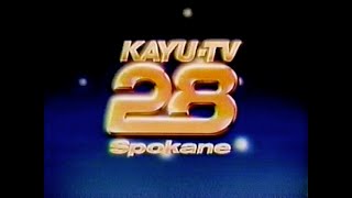 November 29 1985 Commercial Breaks – KAYU Ind Spokane [upl. by Harhay]