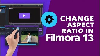 How to Easily Change Aspect Ratio in Filmora 13 [upl. by Niraa]