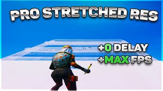 The BEST STRETCHED RESOLUTION On Fortnite MAX FPS [upl. by Llehsyar]