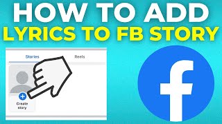 How To Add Lyrics To Facebook Story [upl. by Luttrell]