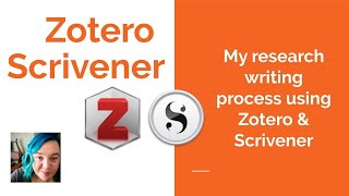 How I use Zotero  Scrivener to organize sources and write my dissertation [upl. by Ecnatsnoc]