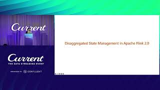 Enabling Flinks CloudNative Future Disaggregated State in Flink 21 Alibaba  Current 24 [upl. by Rufe]