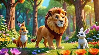 Wild Animal Friends in Actioncartoon [upl. by Awjan452]