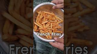 Crispy and Perfect Easy way to make French Fries at Home Shorts Viral FrenchFries [upl. by Millda]