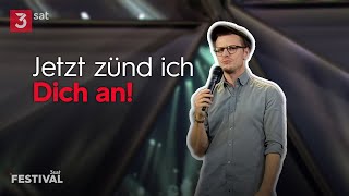 Moritz Neumeier lernt von dem Smalltalk mit seinen Kindern  3satFestival [upl. by Aicineohp371]