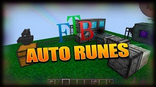 Botania Auto Runes  FTB Skyfactory 3 [upl. by Derdlim]