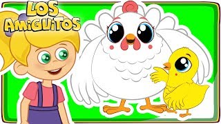 Los pollitos dicen pio pio 🐣 cancion infantil y más  Los Amiguitos Canciones Infantiles [upl. by Bethina]