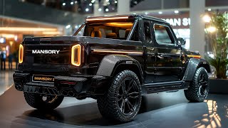 Amazing New 2025 Mansory Pickup Revealed Redefining Luxury and Performance [upl. by Vitalis]