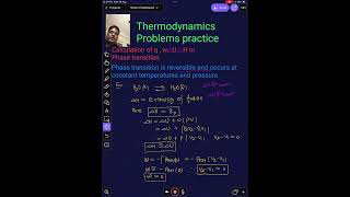 Thermodynamics class 11 qwU ampH Change in phase transition thermodynamics jee neet cbse [upl. by Bolte]