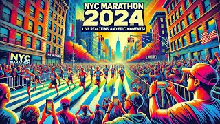 NYC Marathon 2024 Live Reactions and Epic Moments marathon nyc tcs [upl. by Teresa]