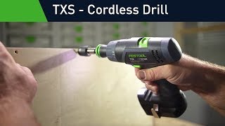 TXS Cordless Drill amp Centrotec Set Drilling and Driving Made Easy [upl. by Drarig230]