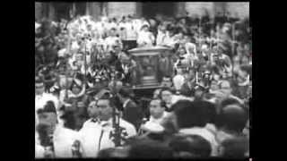 Canonization of Pope Pius X Rome 1954 [upl. by Dwyer]