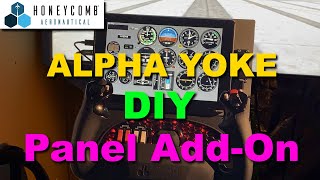 Honeycomb Alpha Yoke Panel Addon [upl. by Arvid]