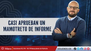 Casi aprueban un mamotreto de informe [upl. by Demona]