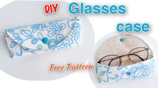 DIY Glasses Case Tutorial [upl. by Larok989]