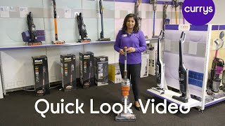 Vax Air Stretch Upright Bagless Vacuum Cleaner – Silver amp Orange  Quick Look [upl. by Washko]