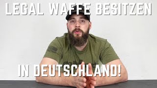 WAFFENBESITZ IN DEUTSCHLAND  Wie bekomme ich legal eine Waffe  WAFFENRECHT [upl. by Refinaj]