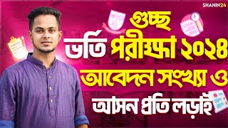 গুচ্ছ ভর্তি পরীক্ষা ২০২৪  আসন প্রতি কত জন লড়াই করবে gst admission 2024 update  gst exam 2024 [upl. by Mehs]