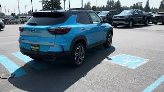 2025 Chevrolet Trailblazer RS in Marina Blue  Taylor amp Sons Chevrolet [upl. by Ezaria]