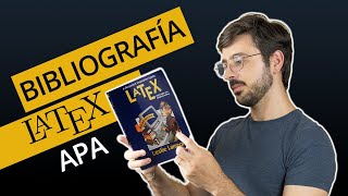 Bibliografía en LaTeX con BibLaTeX y estilo APA [upl. by Noyr]