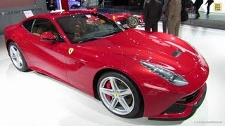 2013 Ferrari Berlinetta F12  Exerior Walkaround  2013 Detroit Auto Show [upl. by Lseil275]