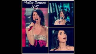 Giorgia  Medley Sanremo 2017 E poi Come saprei Di sole e dazzurro [upl. by Teresina]