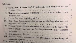 711 Källskrifter till lapparnas mytologi 1910 Innehållsförteckning [upl. by Consuelo]