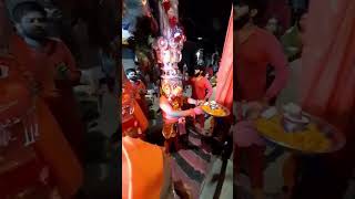 Hanuman sawroop jhajjar❤️🙏🏻hanuman hindumantra balaji jhajjar jaishreeram aarti dance ramjan [upl. by Zimmerman]