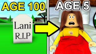 AGEING BACKWARDS The Movie Roblox [upl. by Htevi751]