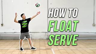 How To Serve A Volleyball  Overhand Float Tutorial [upl. by Heidt384]