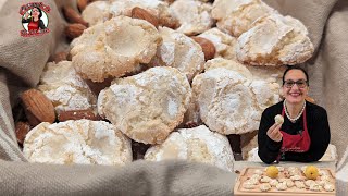 Almond Lemon Amaretti Cookie  Soft Italian Amaretti Cookies  Gluten amp Dairy Free [upl. by Erle]