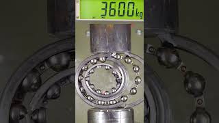 Ball Bearing Vs Hydraulic Press hydraulicpressballbearing satisfying shorts crushing [upl. by Nylecyoj]