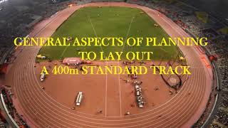 400m Track Marking Part 1  Latest Easy Method [upl. by Doane]