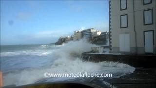 Grandes marées Saint Malo Mardi 4 Mars 2014 [upl. by Schwenk]