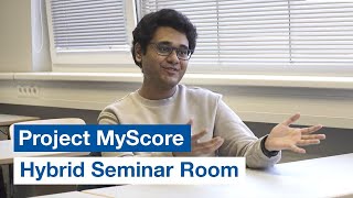 Project MyScore Hybrid seminar room in the RWTH physics department 💻 [upl. by Agni475]