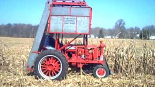 McCormickDeering Corn Picker with Overhead Tank [upl. by Idok]